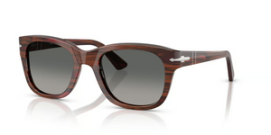 122371 - Striped Burgundy with Gradient Grey Lenses