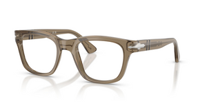 1228 - Transparent Brown with Clear Lenses