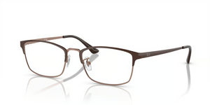 1240 - Brown On Copper with Clear Lenses
