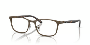 1243 - Dark Brown with Clear Lenses