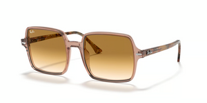 128151 - Transparent Brown with  Light Brown Gradient Lenses