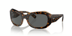 1292B1 - Havana On Transparent Brown with Dark Grey Lenses