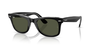 129431 - Black On Transparent with Green Lenses