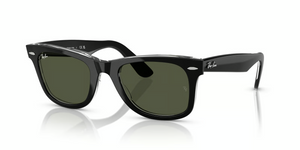 129431 - Black On Transparent with Green Lenses