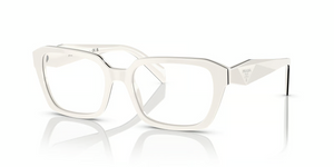 12J1O1 - White with Clear Lenses