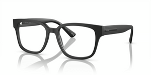 12P1O1 - Matte Black with Clear Lenses
