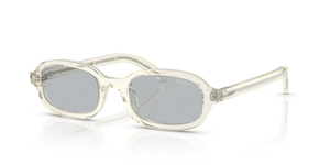 12X40W - Transparent Champagne with Light Grey Lenses