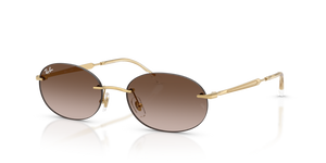 001/13 - Arista Gold with Gradient Brown Lenses