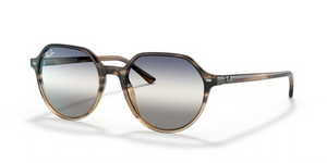 1327GF - Brown Havana with Blue/Grey Gradient Lenses