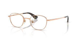 1337 - Rose Gold with Clear Lenses