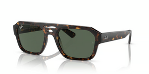 135971 - Havana with Dark Green Lenses