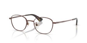1360 - Matte Brown with Clear Lenses