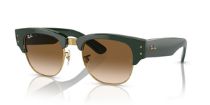 136851 - Green On Gold with Light Brown Lenses