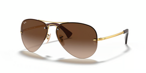 001/13 - Arista Gold with Brown Gradient Lenses