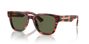 13O03R - Havana Red with Polarized Green Lenses