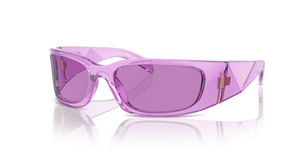 13R30G - Transparent Ametyst with Purple Lenses