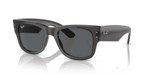 1406B1 - Transparent Black with Dark Grey Lenses