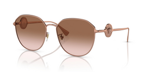 141213 - Rose Gold with Brown Gradient Lenses