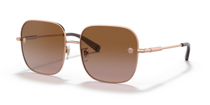 141213 - Rose Gold with Brown Gradient Lenses