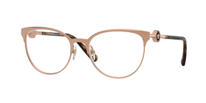 1412 - Pink Gold with Clear Lenses
