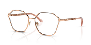 1412 - Rose Gold with Clear Lenses