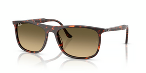 14290A - Havana Red Turtle with Brown Vintage Gradient Black Lenses