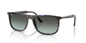 1430GK - Havana Blue Turtle with Blue Vintage Gradient Black Lenses