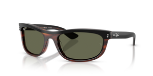 144058 - Black On Havana with Polarized Green Lenses