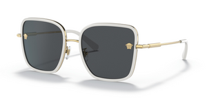 147187 - White with Dark Grey Lenses