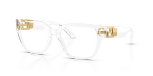 148 - Transparent Crystal with Clear Lenses