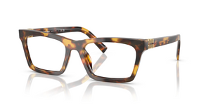 14L1O1 - Havana Honey with Clear Lenses