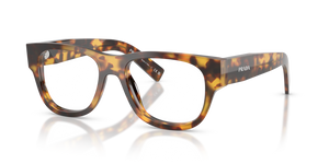 14L1O1 - Honey Havana with Clear Lenses