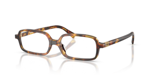 14L1O1 - Honey Havana with Clear Lenses