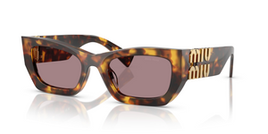 14L20I - Honey Havana with Light Purple Brown Lenses