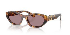 14L20I - Honey Havana with Light Purple Brown Lenses