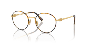 14U1O1 - Havana Honey/Gold with Clear Lenses