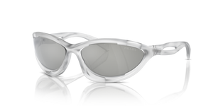 14V60H - Frosted Crystal with Clear Mirror Silver 80w Lenses