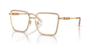 1507 - Transparent Peach with Clear Lenses