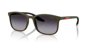 15X09U - Matte Green with Grey Gradient Lenses