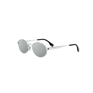 16C - Shiny Silver with Silver Mirror Lenses