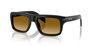 16K10X - Black with Yellow Gradient Light Brown Lenses