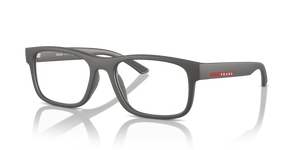 16X1O1 - Grigio Metal with Clear Lenses