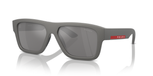 16X7W1 - Grey metal with Grey Mirror Silver Lenses