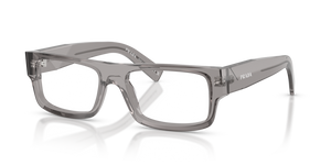 16Z1O1 - Grey Transparent with Clear Lenses