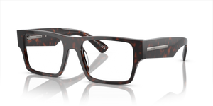 17N1O1 - Havana with Clear Lenses