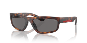 17X02G - Dark Havana Rubbered with Dark Grey Polarized Lenses