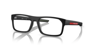 18P1O1 - Matte Black with Clear Lenses
