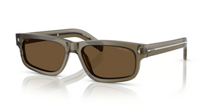 18T70F - Transparent Terra with Dark Brown Lenses