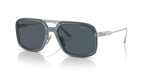 19F09T - Transparent Graphite with Dark Grey Lenses