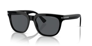 1AB07T - Black with Blue Lenses